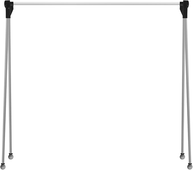 Foldable Telescopic Drying Rack, Adjustable Stainless Steel Clothes Hanger, Portable Laundry Rack for Indoor & Travel Use