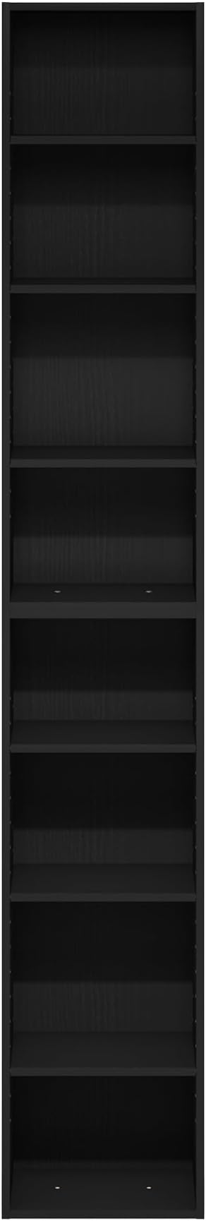 Furinno Pasir 8-Tier Open Shelf Bookcase, Blackwood-NeatNest