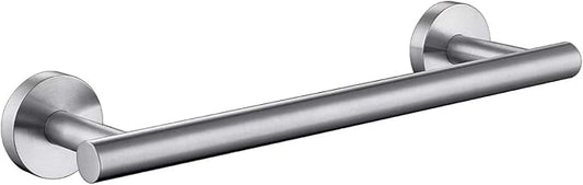 12 Inch Towel Bar for Bathroom 9/12/16/24/28/33 Inch Kitchen Hand Towel Holder Brushed Nickel SUS304 Stainless Steel RUSTPROOF Wall Mount Towel Rod (1, Brushed Nickel, 12 Inch)