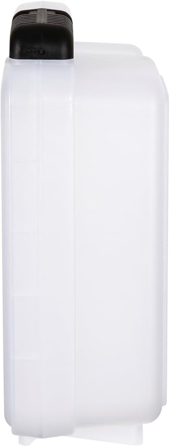 ArtBin 6977AB 12 inch Quick View Deep Base Carrying Case, Portable Art & Craft Organizer with Handle, [1] Plastic Storage Case, Translucent