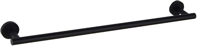 GERZWY Bathroom Towel Bar 30" Stainless Steel Towel Bar Matte Black Contemporary Style Wall Mount for Bath Kitchen AG1101C75-BK