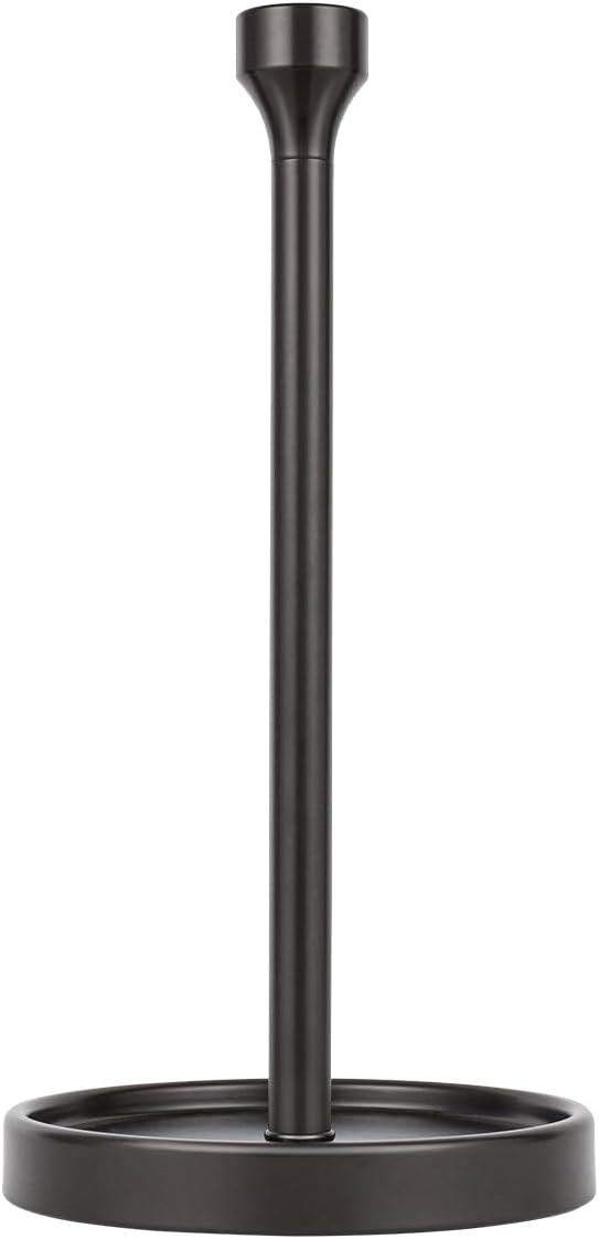 Ivilon Countertop Paper Towel Holder - Modern Bell End Minimalist Design - Color Oil Rubbed Bronze-NeatNest