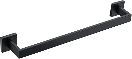 BANOLUX Towel Rack, 12-Inch Single Towel Bars for Bathroom, Towel Racks for Bathroom Wall Mounted SUS304 Stainless Steel Hand Towel Holder Organize Heavy Duty, Matte Black Towel Bar