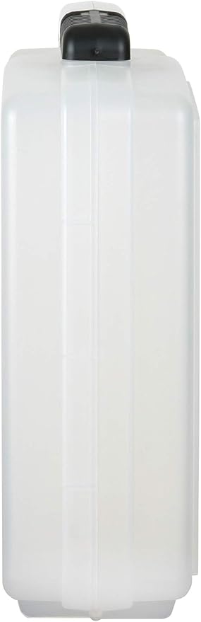 ArtBin 8017AB 17 inch Quick View Carrying Case, Portable Art & Craft Organizer with Handle, [1] Plastic Storage Case, Translucent