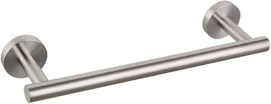 GERZ Contemporary 12-Inch Towel Bar Bath Hand Towel Holder Brushed Stainless Steel Wall Mounted Bathroom Organizer Brushed AG1101C30.5-LS