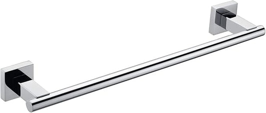 Miyili Bathroom Single Towel Bar 15.75-Inch Stainless Steel Towel Rack Bath Towel Hanger Wall Mount Polished Finish, A02C40A
