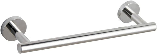 GERZ 12-Inch Hand Towel Holder Modern Towel Ring Hand Towel Bar Towel Hanger Wall Mount, Polished Finish AG1101C30.5-JG
