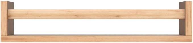 Gneric Floating Shelves for Wall, Burlywood Nursery Book Shelves, 15.7 inch Kids Bookshelf, Wall Shelves for Living Room Bedroom Decor,Kitchen Spice Rack,Bathroom Storage Rack(2 Pack)-NeatNest