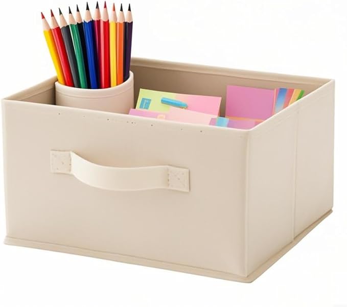 Hanging Shelf Closet Storage Organizer Removable Drawers ，Hanging Storage Organizer Hanging Sweater 2 Sock Underwear Drawers for Closet, Bedroom, Beige-NeatNest