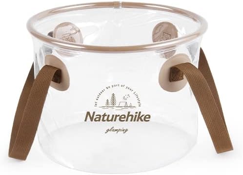Naturehike Multifunctional Collapsible Water Basin, Folding Tub, Portable Bin, Lightweight Foldable Bucket with Handles for Camping, Dish Washing, Laundry, Fishing, Hiking