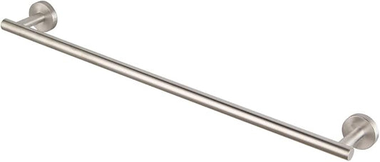 GERZWY 24-Inch Bath Towel Bar Brushed Stainless Steel Bathroom Towel Bar Contemporary Style Wall Mount for Bath Kitchen AG1101C60-LS