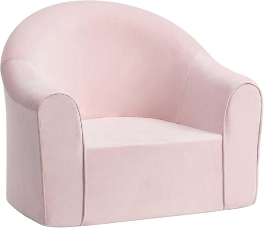 ALIMORDEN Adorable Toddler Chair, Snuggly Soft Foam Seat for Little Ones with Removable Washable Cover - Small Kids Reading Couch, Pink-NeatNest