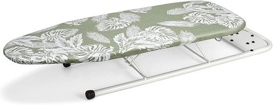 Duwee 12×32 in Table Top Ironing Board with Unique Iron Rest, Thicken Felt Padding, Heat Resistant Cover