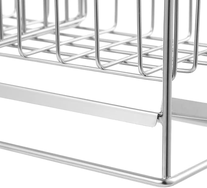 Sink Caddy - Kitchen Sink Organizer - Quick Draining, 304 Stainless Steel Tray-NeatNest