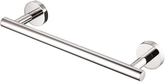 KES 9.6 Inches Hand Towel Bar Bathroom Towel Holder Kitchen Dish Cloths Hanger SUS304 Stainless Steel RUSTPROOF Wall Mount Polished Steel, Total Length 12 Inch, A2000S30