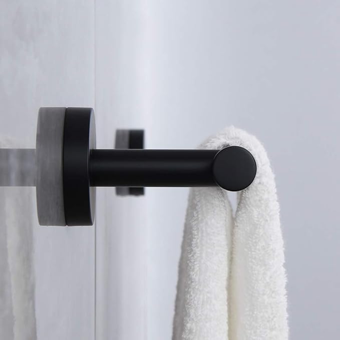 24-Inch Matte Black Bath Hand Towel Bar SUS 304 Stainless Steel Towel Rack Holder for Bathroom Wall Mount …