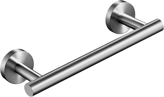 9 Inch Towel Bar for Bathroom 9/12/16/24/28/33 Inch Kitchen Hand Towel Holder Brushed Nickel SUS304 Stainless Steel RUSTPROOF Wall Mount Towel Rod (1, Brushed Nickel, 9 Inch)