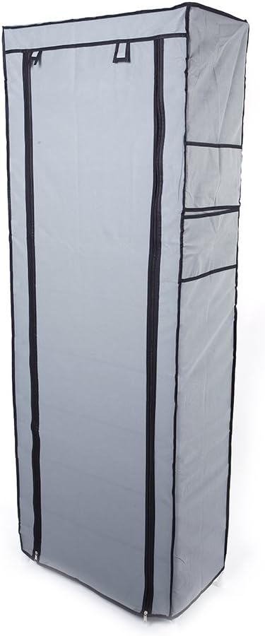 10 Tiers Shoe Rack with Dustproof Cover 27 Pair Shoe Tower Stand Sturdy Shelf Storage Organizer Cabinet Perfect for Bedroom, Closet, Entryway, Dorm Room (Gray)-NeatNest