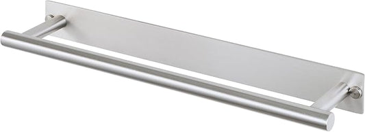Alise Bath Towel Bars, 16 Inch Towel Hanger Towel Racks for Bathroom, SUS304 Stainless Steel Hand Towel Holder, Wall Mount with Self-Adhesive or Drilling, Nickel