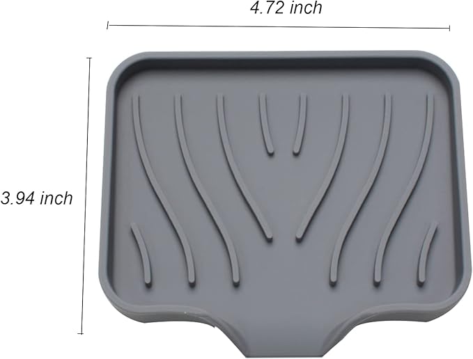 3 Pack Bar Soap Holder, Soap Dish for Shower, Easy to Clean, Soft Silicone Soap Holder, Self Draining Waterfall Soap Holder/Tray/Saver for Bathroom, Kitchen, Bathtub, Keep Soap Dry, Extend Soap Life-NeatNest