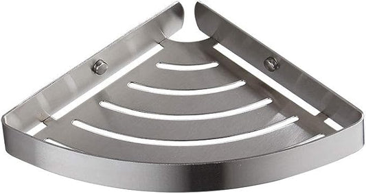 Corner Shower Caddy Shelf,Stainless Steel Soap Basket Bathroom Shower Organizer Rack,Brushed Satin Nickel