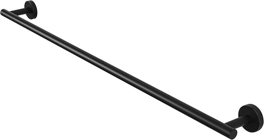 KES 29.5 Inches Matte Black Towel Bar for Bathroom Shower Hand Towel Holder Hanger SUS304 Stainless Steel RUSTPROOF Wall Mount, Total Length 31.9 Inch, A2000S80-BK