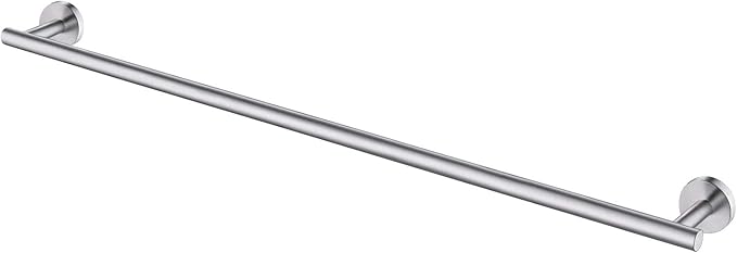 KES 29.5 Inches Towel Bar for Bathroom Shower Hand Towel Holder Hanger SUS304 Stainless Steel RUSTPROOF Wall Mount Brushed Steel, Total Length 31.9 Inch, A2000S80-2