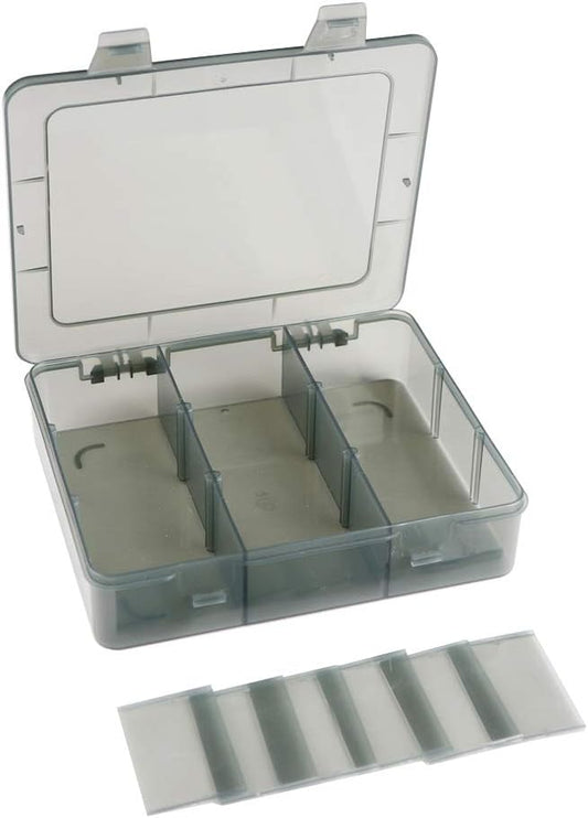 9 Grids Art Craft Supply Organizer Storage Containers, Compartment Storage Box with Removable Dividers for Jewelry, Beads, Buttons, Small Parts-NeatNest