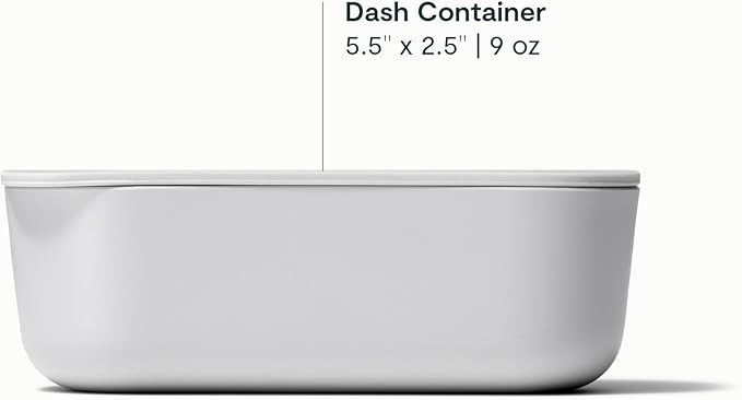 Caraway 2pc Dash Inserts - Dash Ramekins w/Lid - Easy to Store, Non Toxic - Perfect for Sauces, Garnish, & Small Snack or Sides-NeatNest