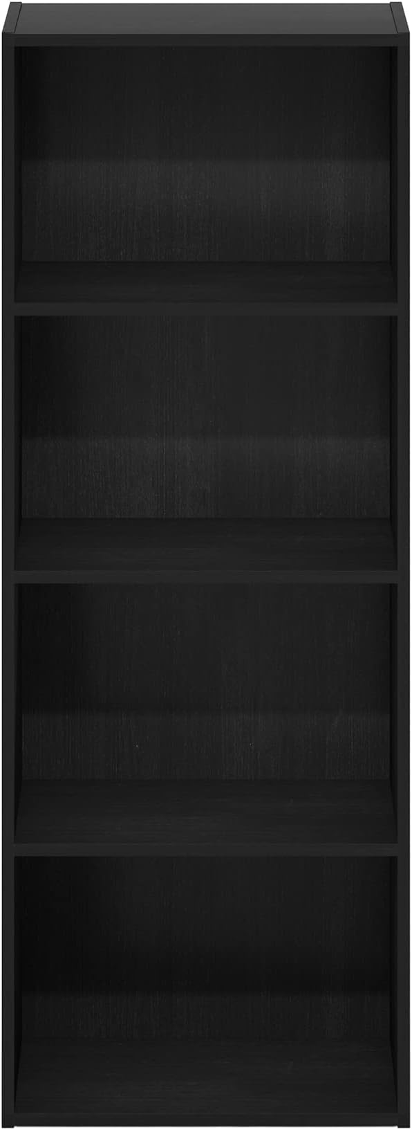 Furinno Luder Bookcase / Book / Storage, 4-Tier, Blackwood-NeatNest