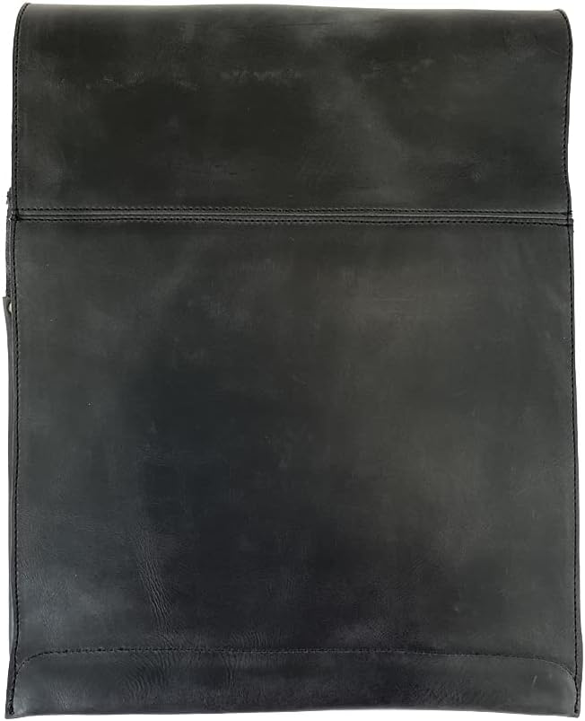 Hide & Drink, Durable Leather Remote Control & Magazine Holder, Couch Organizer, Sofa Armrest Pouch, Couch Potato Essentials, Handmade :: Charcoal Black-NeatNest