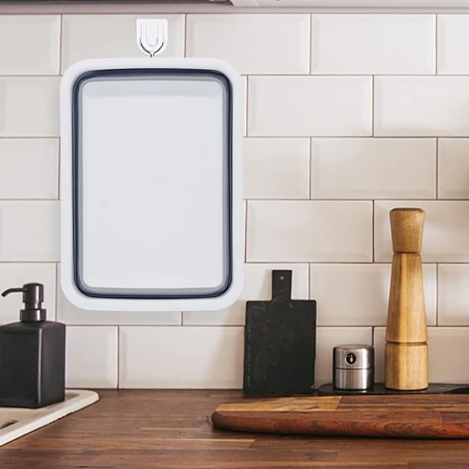 Collapsible Dish Pans – 10L (2.6 Gal) Foldable Sink Tub, 14.5'' x 10.5'' x 5", Compact and Space-Saving Multiuse Foldable Basin for Dish Washing, Camping, RV and Vegetable Cleaning-NeatNest