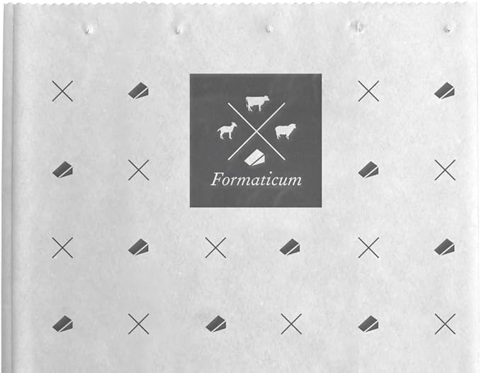 Formaticum - 10-Pack Reusable Cheese Storage Bags | Size 5" x 11" | Professional-Grade Cheese Strorage Bag | Store Cheese, Sandwiches, and Charcuterie | Kitchen Organization | Manufactured in Germany