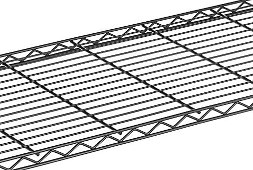 Whitmor Supreme 5 Tier Adjustable Shelving - 500 Pound Weight Capacity Per Shelf - Leveling Feet-NeatNest