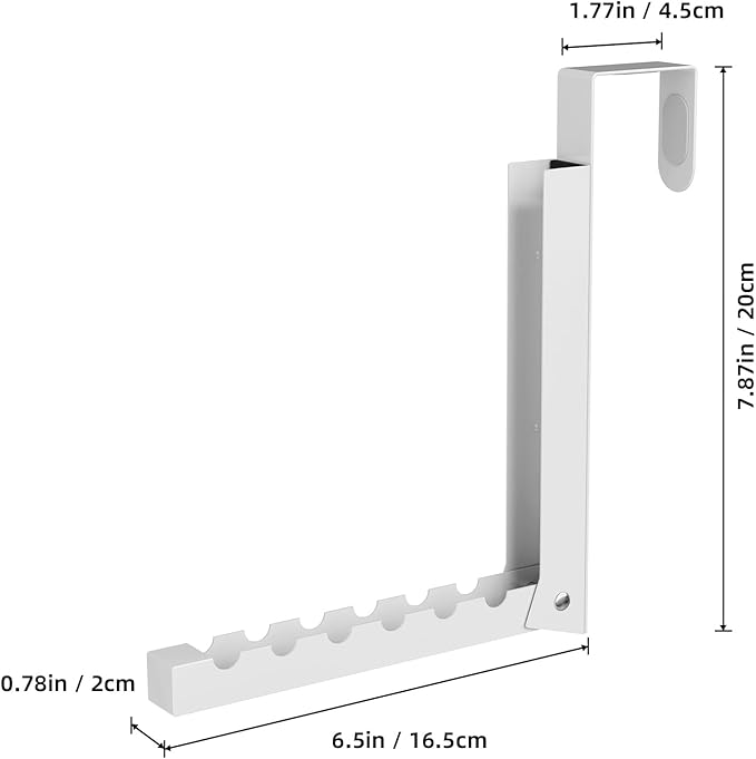 Over The Door Hooks 4 Pack,Over The Door Hanger Hook,Folding Over The Door Drying Rack for Laundry,Coat Rack,Compact Small Space Foldable Portable