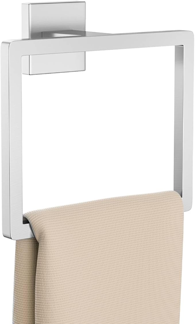 Brushed Nickel Towel Ring Towel Holder for Bathroom Bath Towel Hanger SUS304 Stainless Steel Bathroom Hardware Accessories Wall-Mounted-NeatNest