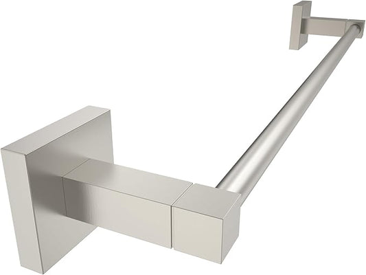 RUACQ Towel Bar 18inch, Towel Racks for Bathroom, 304 Stainless Steel Towel Holder Wall Mounted, Heavy Duty Bathroom Decor Towel Rod (Brushed Nickel)
