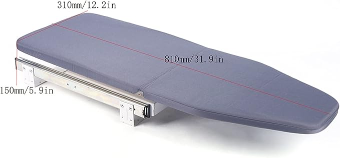 Wall Mounted Ironing Board, Foldable Ironing Board, 180¡ã Swivel Sturdy Ironing Station for Home, Apartment & Small Spaces (Style 5)
