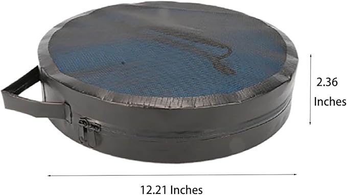 BANCHELLE Collapsible Camping Bucket with Lid 5 Gallon for Traveling Fishing Gardening