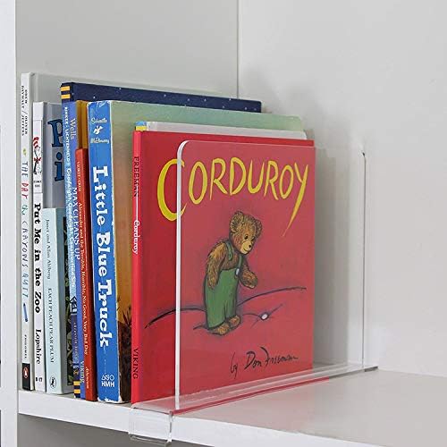 CY craft Shelf Dividers for Closets, Clear Acrylic Shelf Divider for Wood Shelves and Clothes Organizer/Purses Separators Perfect for Kitchen Cabinets and Bedroom Organizer,2 Pieces-NeatNest