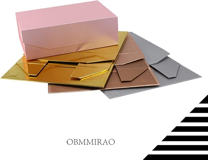 1Pcs Pink 13x9x4 Inch Upgrade Hard Large Gift Box with Lid, Foldable Magnetic Gift Boxes,Groomsman Box Bridesmaid Proposal Box, Reusable Gift Boxes for Clothes-NeatNest