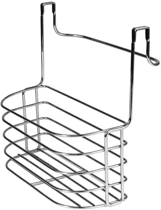 Spectrum Diversified Duo Over-the-Cabinet Towel Bar & Medium Basket, No Installation 2-in-1 Cabinet Basket & Towel Bar, Under Sink Storage & Organization-NeatNest
