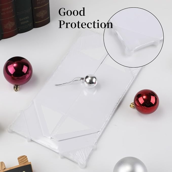 6 Pcs Silver Gift Boxes - Large 13x11x5.3 Inch - Modern Style - Magnetic Lids - Crinkle Paper - Luxury Gift Boxes for Presents-NeatNest
