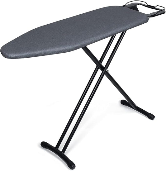 Duwee 12"x36" Ironing Board with Heat Resistant Cover and Thicken Felt Pad, Heavy Sturdy Legs