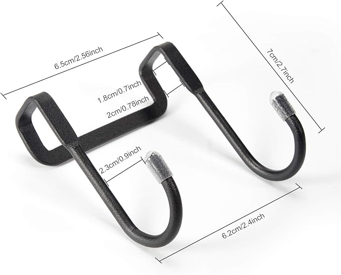 8 Pieces Over Cabinet Hook Double S Shaped Cabinet Drawer Hanger Hook Durable Metal Heavy Duty Hooks for Kitchen, Closet, Bathroom, Drawer, Wardrobe Door, Cabinet Door to Hang Bags, Clothes, Towels