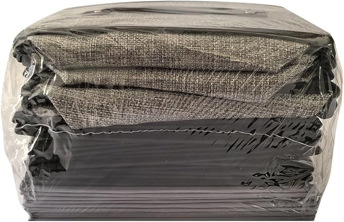Foldable Clothes Boxes, Closet Bin with Handles, Fabric Storage Baskets for Drawers, Bins for Organizing Shelves, 13 × 9.1 × 5.5 inch, 6 Pack, Gray-NeatNest