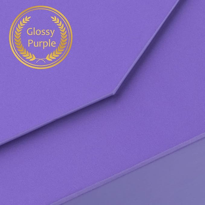 5 Pack Purple Gift Boxes with Lids Small 12 x 8 x 2.7 Inches Clothes Gift Boxes for Presents Shirt Gift Boxes with Ribbon Magnetic Gift Boxes Bulk Cute Box for Packaging (Glossy Surface)-NeatNest