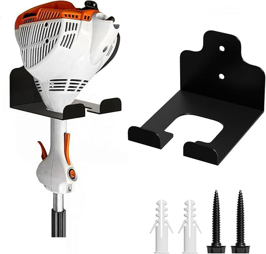 Garage Organizer Trimmer Rack, Garden Power Tool Hanger Weed Whackers Holder Wall Mounted for Grass Trimmer, Hedge Trimmer, Garage Trimmer, Garden Tools,1 Pack-NeatNest