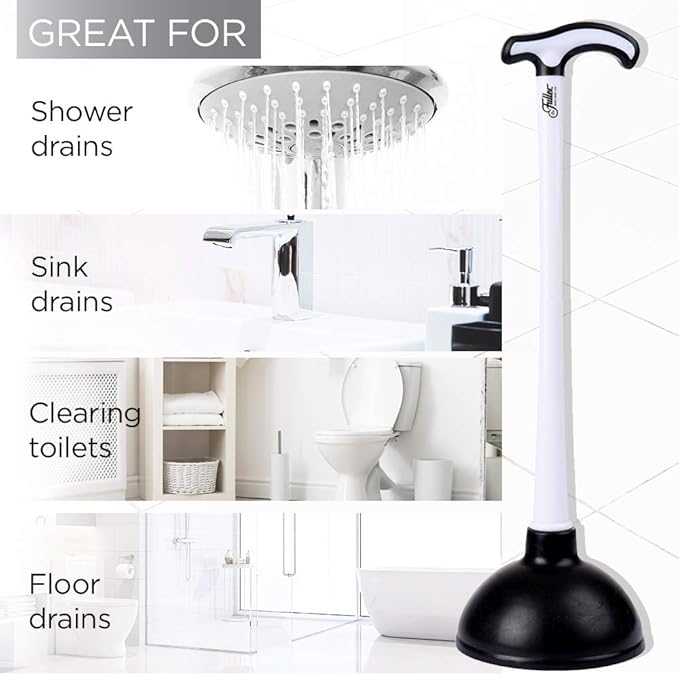 Bowl Brush & Plunger in Caddy Set-NeatNest