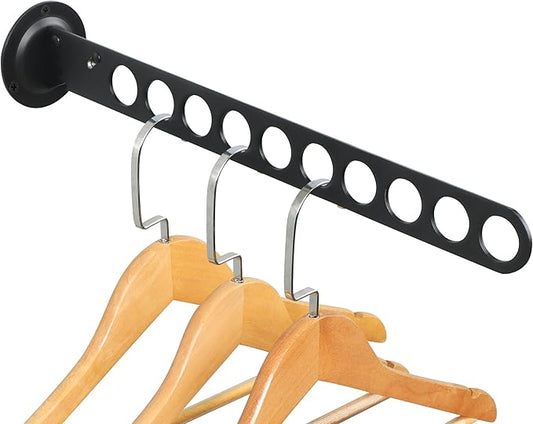 Alise Wall Mounted Clothes Drying Rack, Stainless Steel Adjustable Laundry Room Hanging Rack, Laundry Clothes Hanger Rack Space Saving for Laundry Closet Bathroom Bedroom-NeatNest